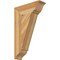 Ekena Millwork Traditional Traditional Rough Sawn Bracket, Western Red Cedar, 6"W x 20"D x 32"H BKT06X20X32TRA01RWR - alternate 1